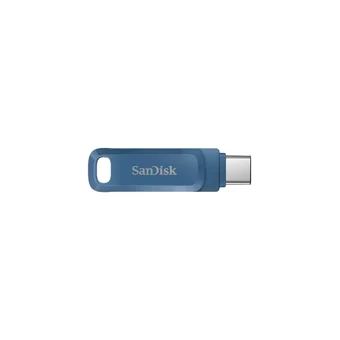 Sandisk Ultra Dual Drive Go Sdddc3-064G-G46Nb Mini Çift Taraflı USB 3.1 Usb Type-C 64 GB Flash Bellek Mavi