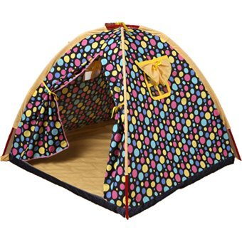 Abbie Rainbow Yuvarlak Unisex Oyun Çadırı Koyu Sarı