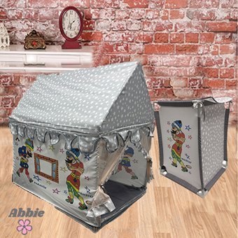 Abbie Rüya Ev Erkek Hacivat Oyun Çadırı Gri