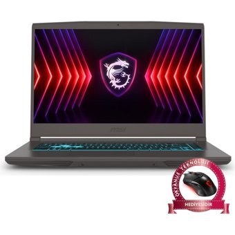 MSI Thin 15 B12UC-1479XTRM25 Harici GeForce RTX 3050 Intel Core i7 12650H 32 GB Ram 512 GB SSD 15.6 inç Full HD Windows 11 Pro Oyuncu Laptop