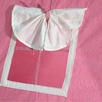 Hupim Kızılderili Üçgen Kızılderili Kız Oyun Çadırı Pembe