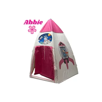 Abbie Türksat Füze 2-4 Yaş Füze Kız Uzay Oyun Çadırı Pembe