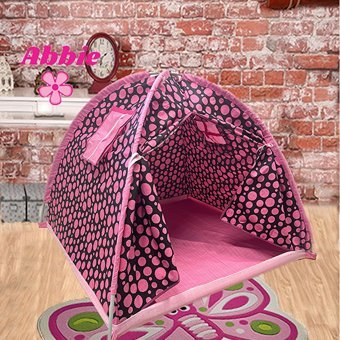 Abbie 104 Yuvarlak Kız Oyun Çadırı Pembe