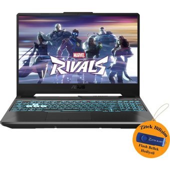 Asus Tuf Gaming A15 FA506NC-HN048 ZI730 Harici GeForce RTX 3050 AMD Ryzen 5 7535HS 48 GB Ram 512 GB SSD 15.6 inç Full HD Windows 11 Home Oyuncu Laptop + Zitek 16 GB Flash Bellek