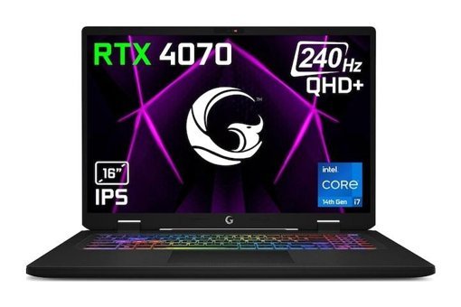 Game Garaj Slayer 4 7-4070 C2 Harici GeForce RTX 4070 Intel Core i7 14700HX 32 GB Ram 1 TB SSD 16 inç Full HD FreeDos Oyuncu Laptop
