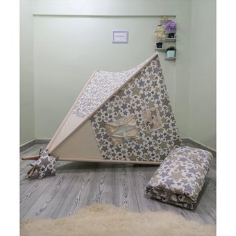 Henna Prime 453 Üçgen Kızılderili  Oyun Çadırı Çok Renkli