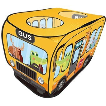 Exorbaby 322 Oval Kızılderili Unisex Okul Otobusu Oyun Çadırı Sarı