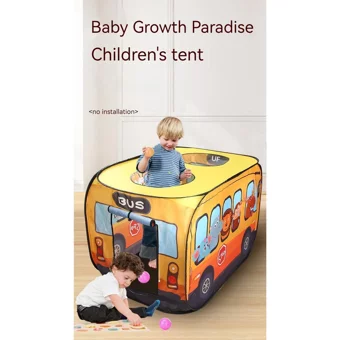 Exorbaby 323 Oval Unisex Dinozorlu Oyun Çadırı Mavi