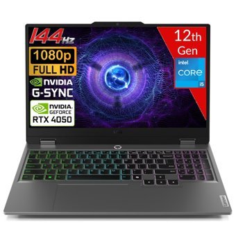 Lenovo LOQ 15IAX9 83GS0081TR Harici GeForce RTX 4050 Intel Core i5 12450HX 8 GB Ram 512 GB SSD 15.6 inç Full HD Windows 11 Home Oyuncu Laptop