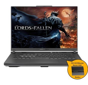 Asus Rog Strix G16 G614JV-N3157 Zİ704 Dahili GeForce RTX 4060 Intel Core i7 13650HX 32 GB Ram 1 TB SSD 16 inç Full HD FreeDos Oyuncu Laptop + 320 GB Hiksemi SSD