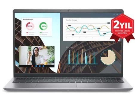 Dell Vostro N1806PV3530_U Harici GeForce MX 550 Intel Core i7 1355U 16 GB Ram 512 GB SSD 15.6 inç Full HD Ubuntu Oyuncu Laptop