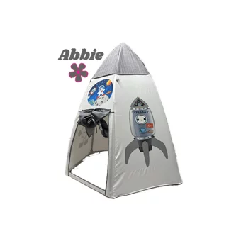 Abbie Türksat Füze 2-4 Yaş Füze Erkek Uzay Oyun Çadırı Gri