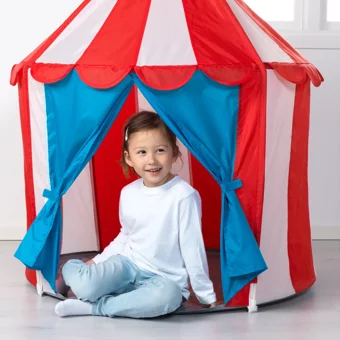Ikea Cirkustalt Füze Kızılderili Unisex Oyun Çadırı Çok Renkli