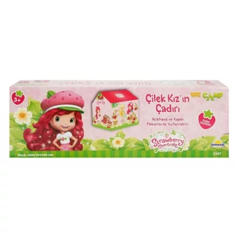 Happy Toys 429 Ev Kız Çilek Kız Oyun Çadırı Pembe