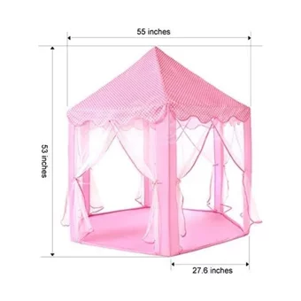 Eco 306 Kız Prenses Oyun Çadırı Pembe