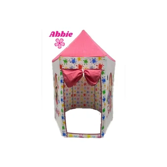 Abbie Şato Üçgen Kız Oyun Çadırı Pembe