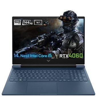 HP Victus 16 R1057NT 9J260EA Harici GeForce RTX 4060 Intel Core i5 14500HX 16 GB DDR5 Ram 1 TB SSD 16.1 inç Full HD FreeDos Oyuncu Laptop