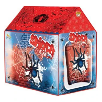 Homy 3+ Yaş Ev Erkek Spider Man Oyun Çadırı Kırmızı