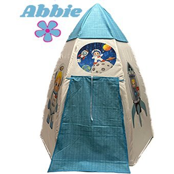 Abbie Türksat Füze Unisex Uzay Oyun Çadırı Beyaz Turkuaz