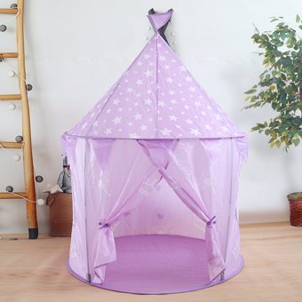 Gu Weı Xuan Extreme Romance 411 Füze Kızılderili Unisex Sirk Oyun Çadırı Pembe