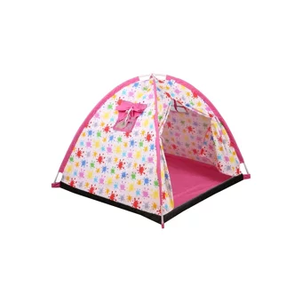 Abbie Rainbow Ruby Yuvarlak Unisex Oyun Çadırı Sarı Pembe