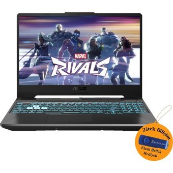 Asus Tuf Gaming A15 FA506NC-HN048 ZI714 Harici GeForce RTX 3050 AMD Ryzen 5 7535HS 16 GB Ram 2 TB SSD 15.6 inç Full HD Windows 11 Pro Oyuncu Laptop + Zitek 16 GB Flash Bellek