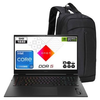 HP Omen 17-CK2003NT 7P651EA Harici GeForce RTX 4090 Intel Core i9 13900HX 64 GB Ram 2 + 2 TB SSD 17.3 inç QHD Windows 11 Pro Oyuncu Laptop + Çanta