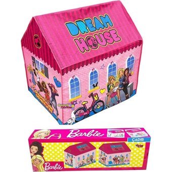 Vardem Oyuncak Barbie 1392 2-4 Yaş Ev Kız Barbie Oyun Çadırı Pembe