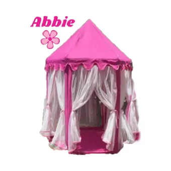 Abbie Şehzade Kız Oyun Çadırı Pembe