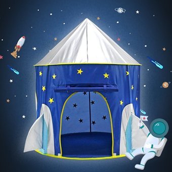 Digital Home 273 Sirk Unisex Uzay Oyun Çadırı Mavi