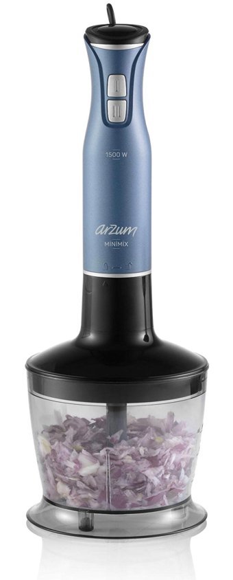 Arzum Ar1138-O 800 ml Çift Bıçaklı Blender Seti Mavi