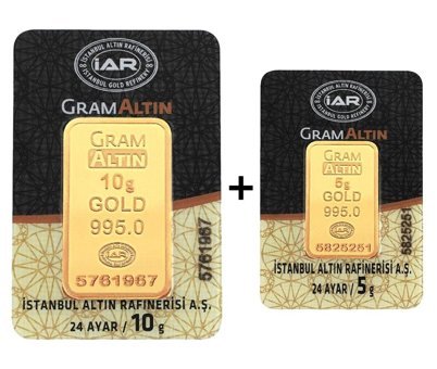 İar 24 Ayar 15 gr Gram Altın