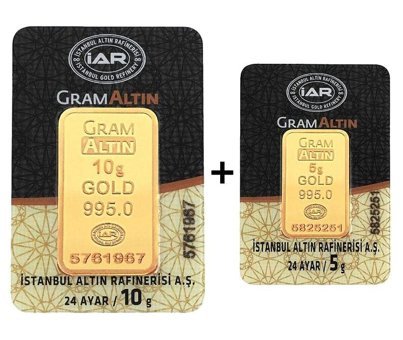 İar 24 Ayar 15 gr Gram Altın