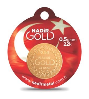 Nadir Gold 22 Ayar 0.5 gr Gram Altın