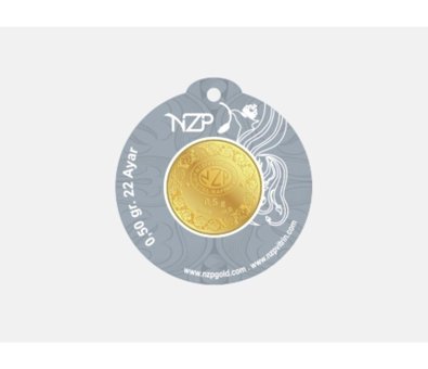 Nzp Gold 22 Ayar 0.5 gr Gram Altın