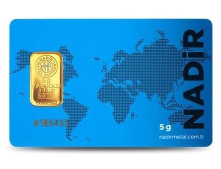 Nadir Gold 24 Ayar 5 gr Gram Altın
