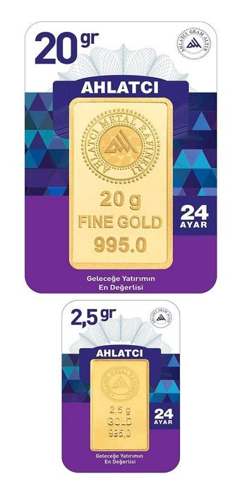 Fine Gold 24 Ayar 22.5 gr Gram Altın