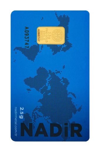 Nadir Gold 24 Ayar 2.5 gr Gram Altın