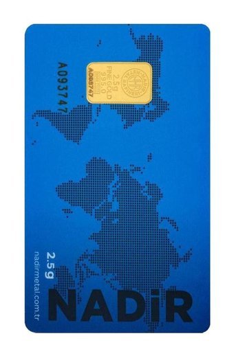 Nadir Gold 24 Ayar 2.5 gr Gram Altın