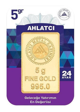 Fine Gold 24 Ayar 5 gr Gram Altın