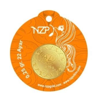 Nzp Gold 22 Ayar 0.25 gr Gram Altın