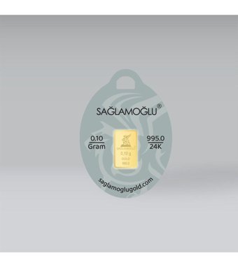 Sağlamoğlu 24 Ayar 0.10 gr Gram Altın