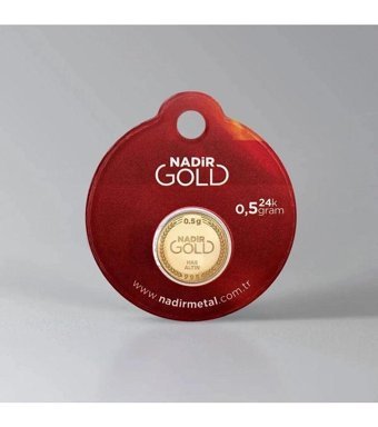 Nadir Gold 24 Ayar 0.5 gr Gram Altın