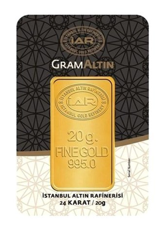 İar 24 Ayar 20 gr Gram Altın