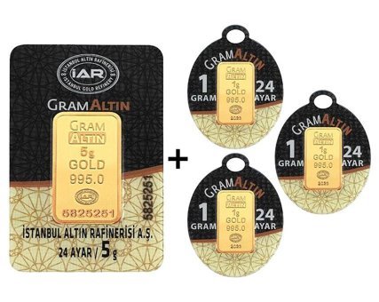 İar 24 Ayar 8 gr Gram Altın