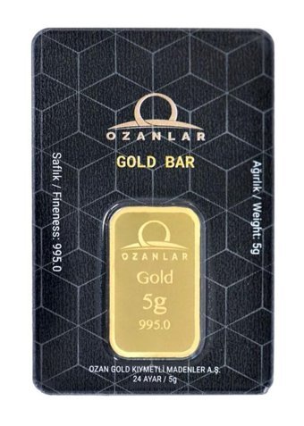 Ozanlar 24 Ayar 5 gr Gram Altın