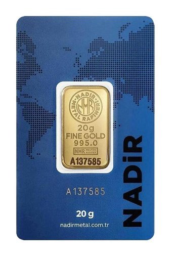 Nadir Gold 24 Ayar 20 gr Gram Altın