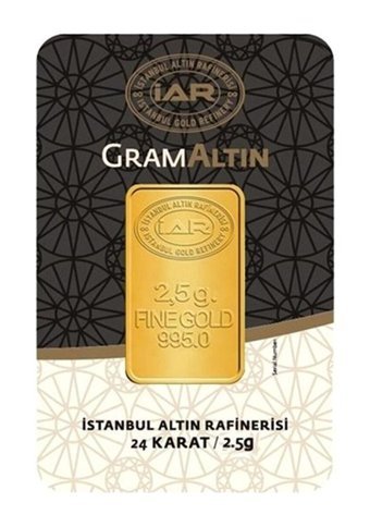 İar 24 Ayar 2.5 gr Gram Altın