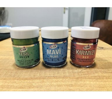 Dr. Gusto Çok Renkli Su Bazlı Toz Gıda Boyası 3x10 gr