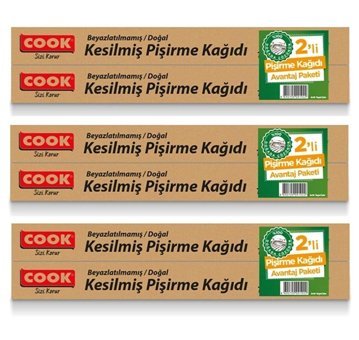 Cook Doğal Pişirme Kağıdı 96 Adet
